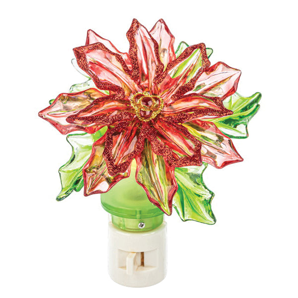 Poinsettia Night Light