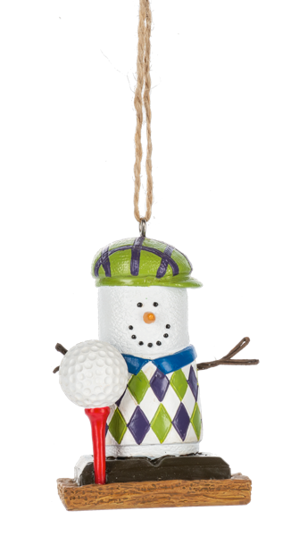 S'mores Golf Ornament