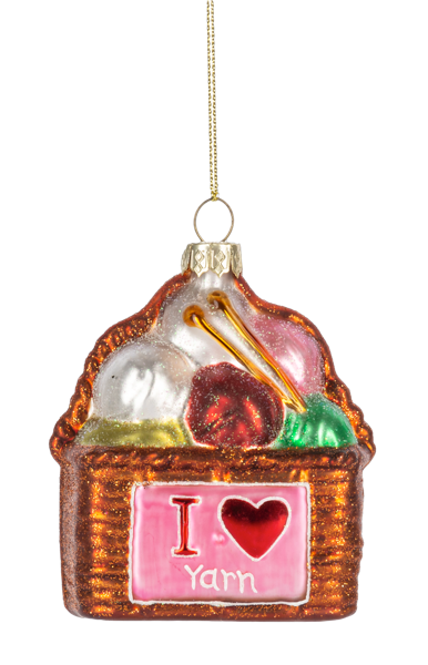 Knitting Ornament