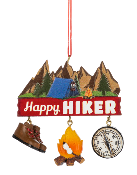 Hiking Ornament
