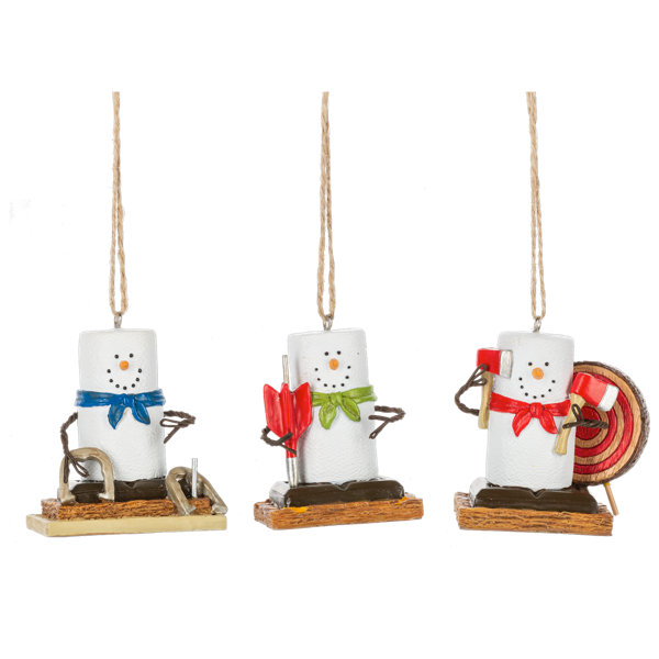S'mores Outdoor Games Ornaments