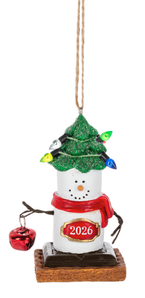 Dated 2026 S'more Ornament