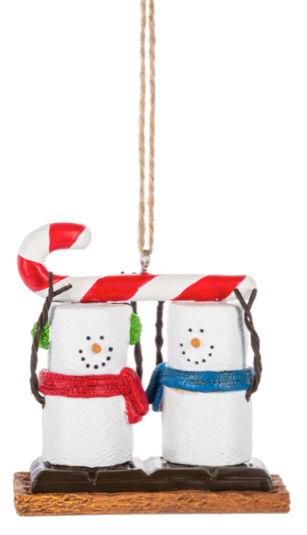 S'more Candy Cane Ornament