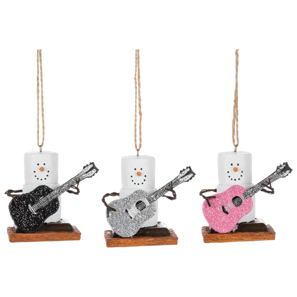 S'more Guitar Ornaments