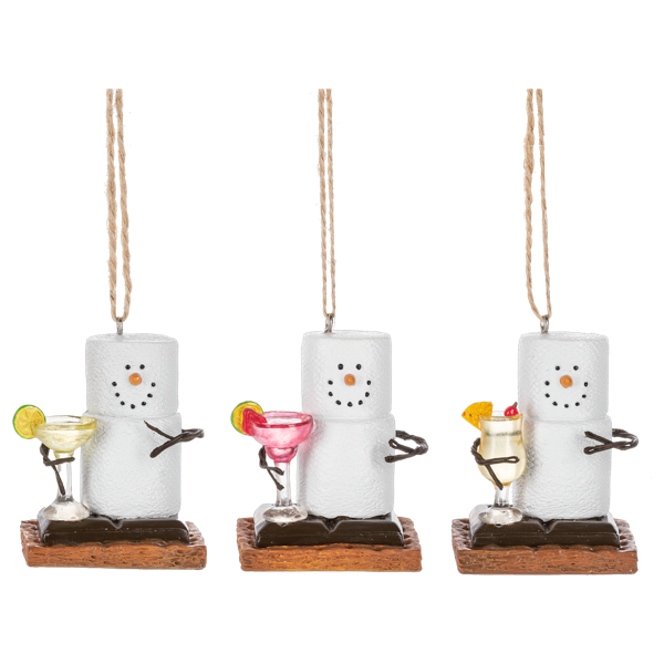 S'more Happy Hour Ornaments
