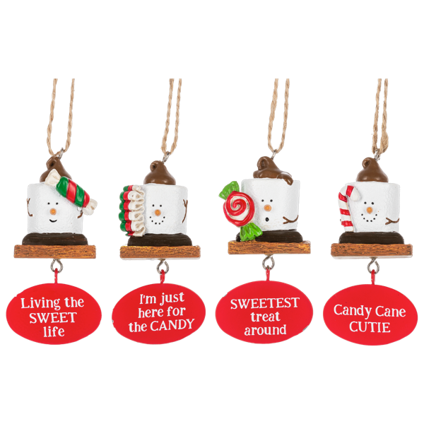 S'more Candy Shop Ornaments