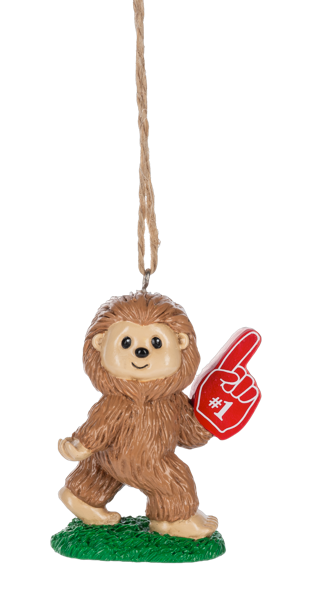 Bigfoot Number One Fan Ornament