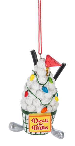 Golf Ball Tree Ornament