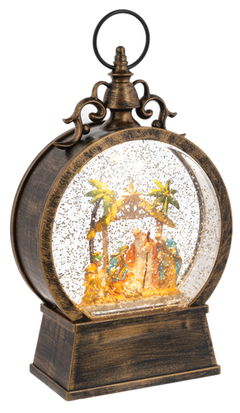 Nativity Light Up Water Lantern