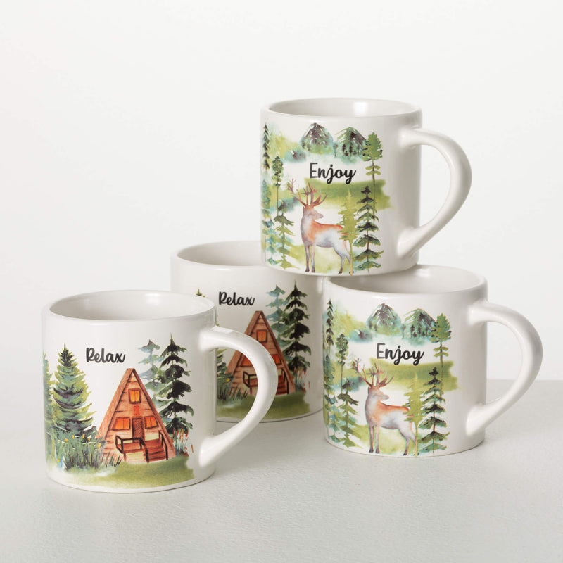 Rustic Cabin Mugs
