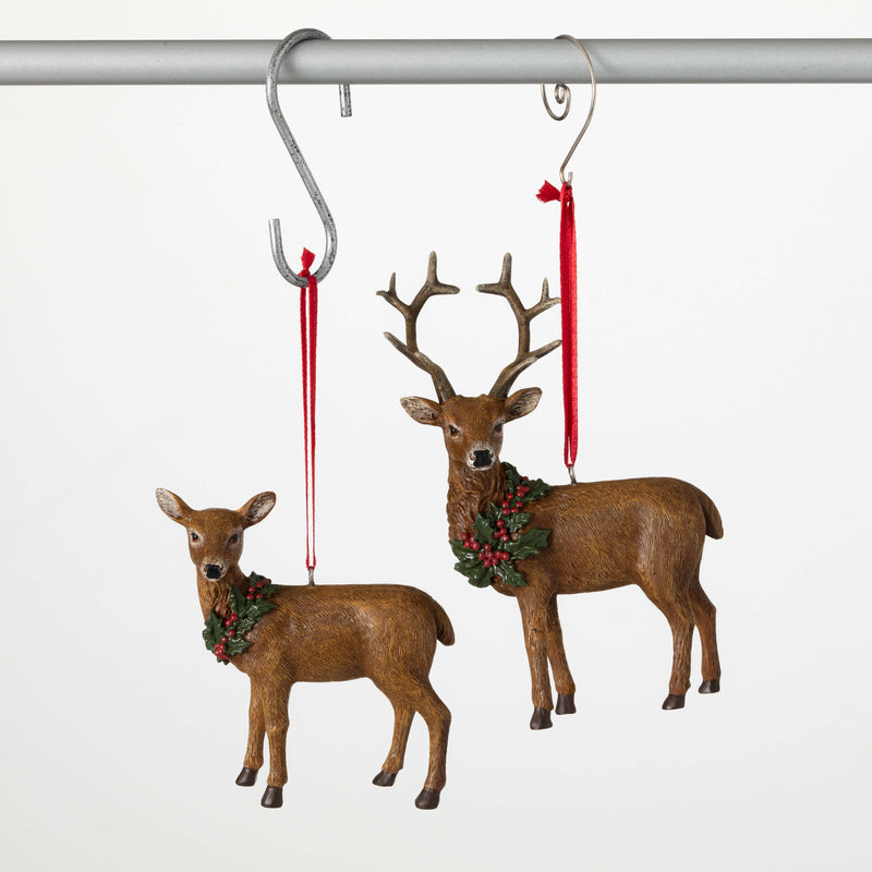 Woodland Deer Ornament