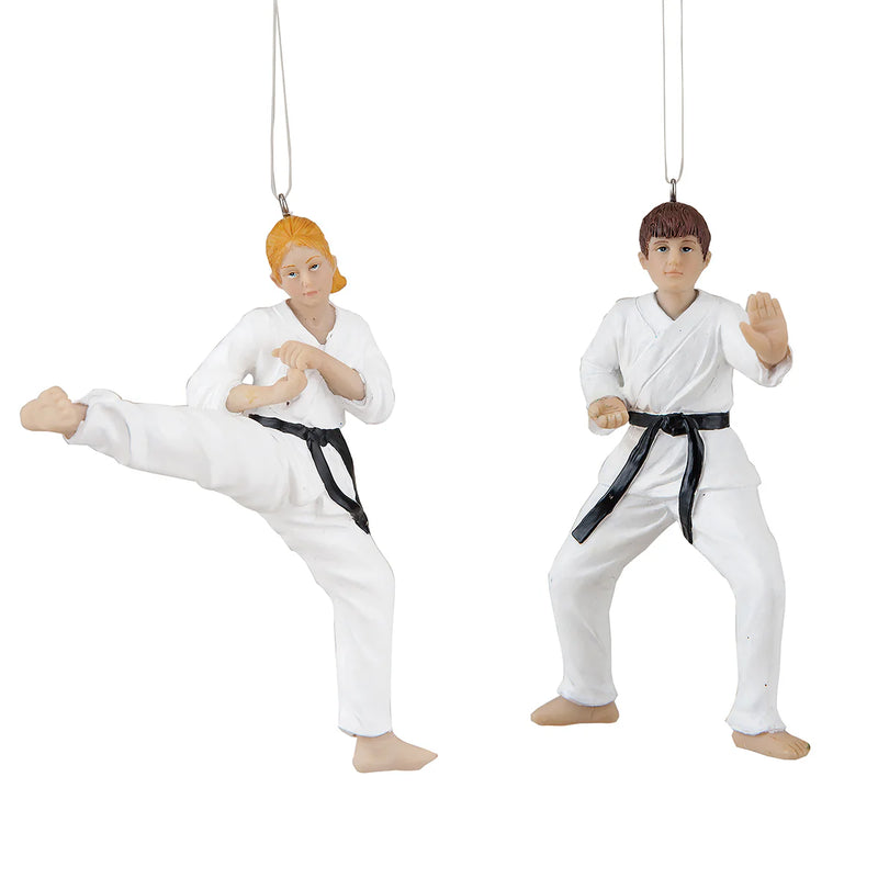 Karate Ornaments