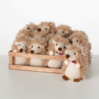 Christmas Hedgehog Ornaments