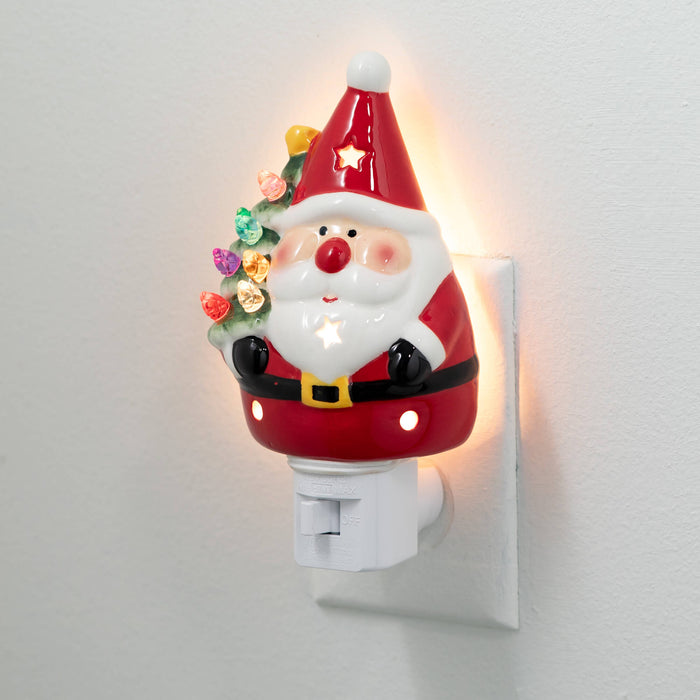 Jolly Santa Night Light