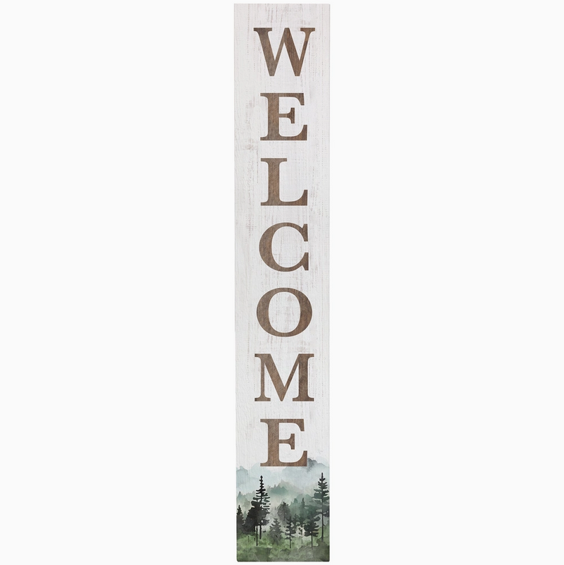 Welcome Forest Art Porch Sign