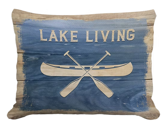 Lake Living Pillow