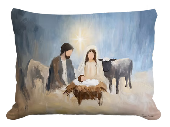 Holy Family Pillow