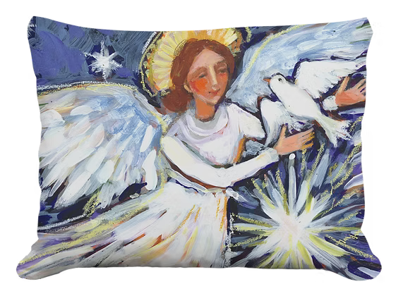 Angel of Peace Pillow