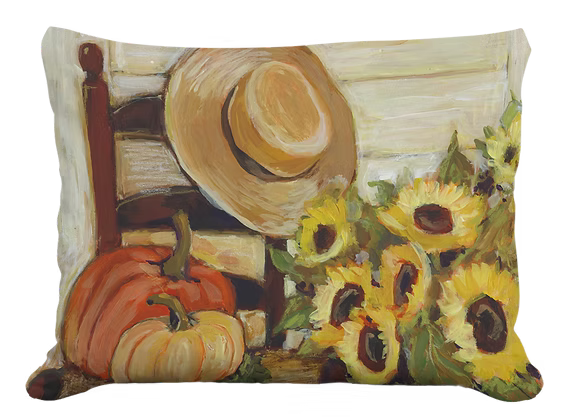 Sunflower Chair Pillows