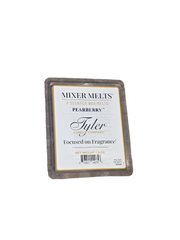 Tyler Pearberry scented wax melts packaging on a white background