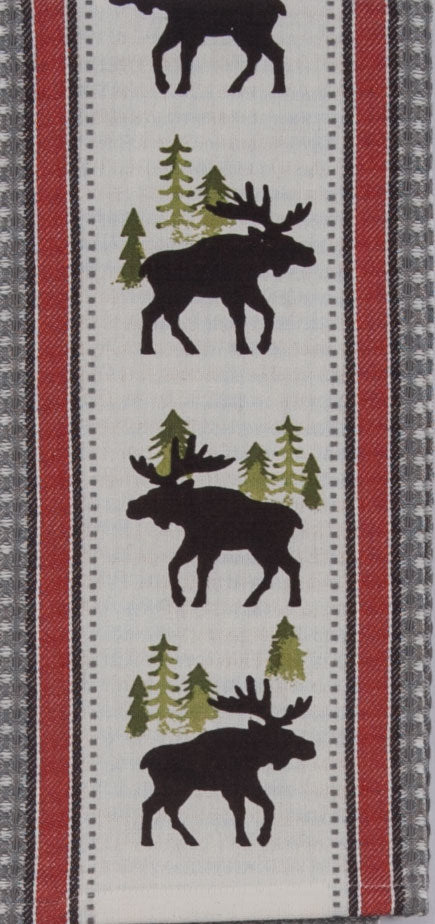 Simple Living Moose Waffle Tea Towel