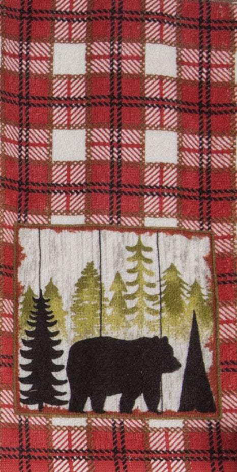 Simple Living Bear Terry Towel