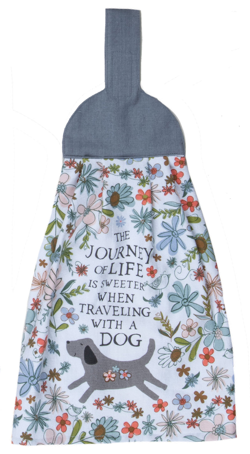 Perfect World Journey Dog Hangups Towel