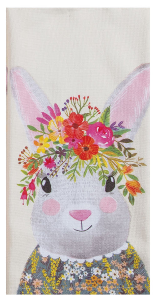 Floral wreath with colorful flowers on a white background