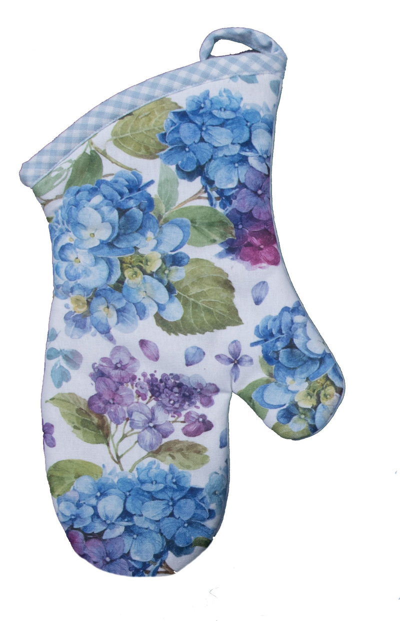 Whispers of Blue Oven Mitt