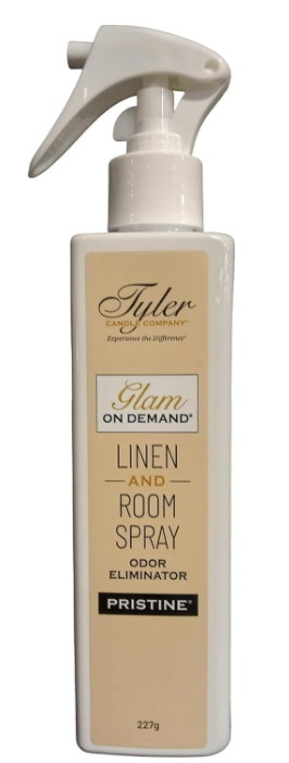 Tyler Linen and Room Spray bottle on a white background