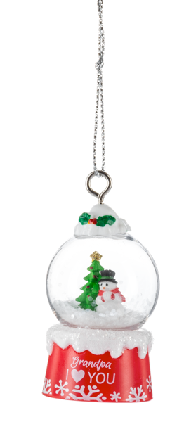 Grandpa, I Love You Ornament