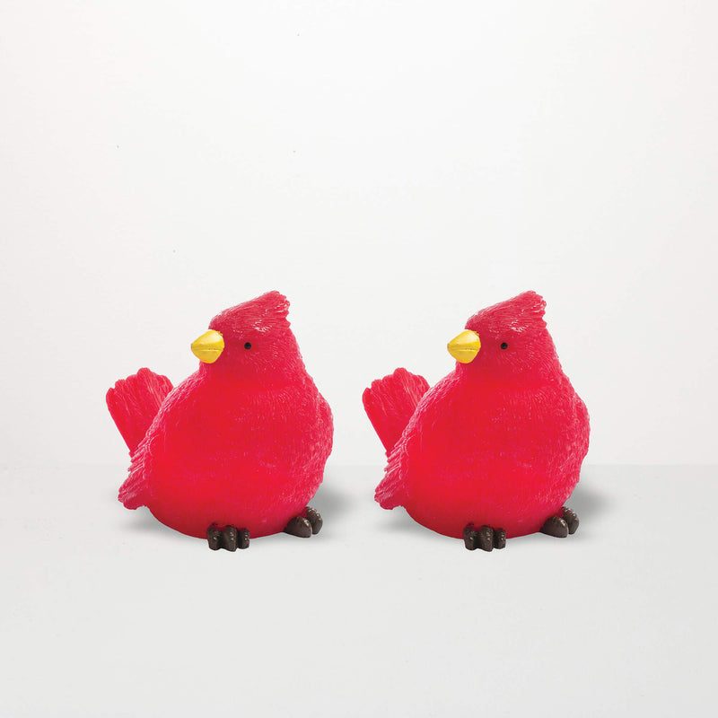 LED Cardinal Candle Set