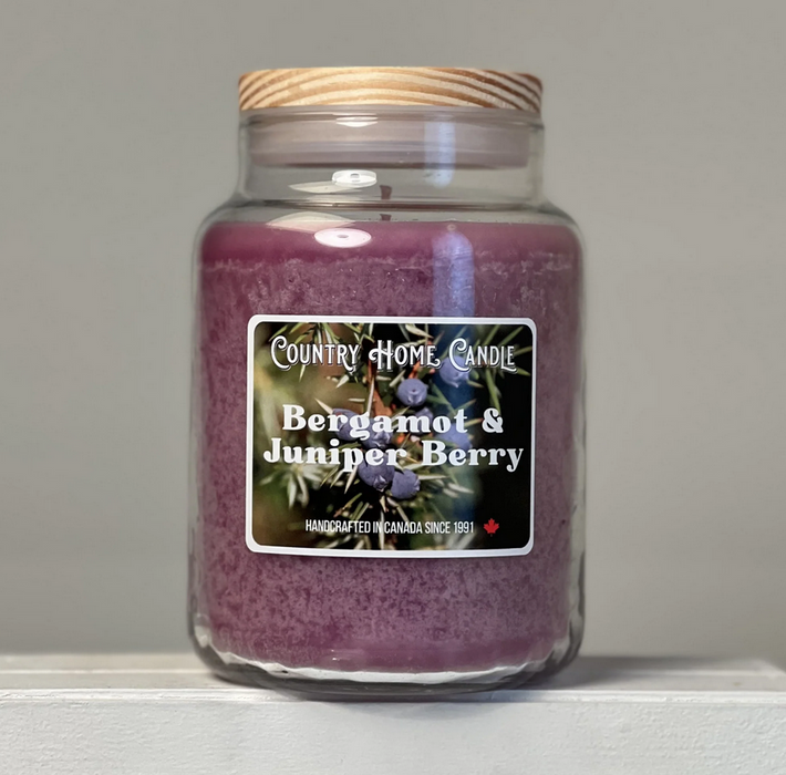 Bergamot & Juniper Berry - Country Home Candle