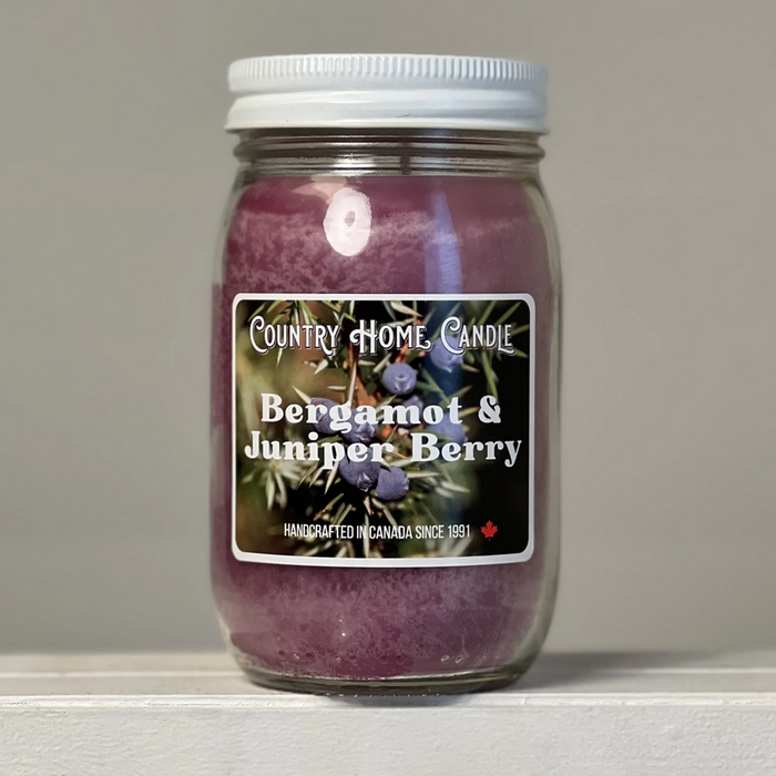 Bergamot & Juniper Berry - Country Home Candle