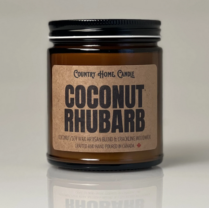 Coconut Rhubarb - Country Home Candle