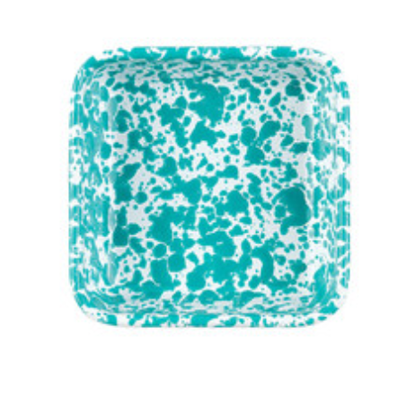 Enamelware Small Square Tray - 4 Colors