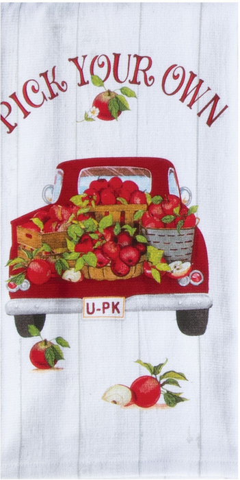 Apple Orchard Pick your Own Dual Purpose Terry Towel