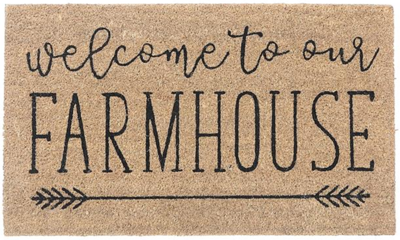 Welcome To Our Farmhouse Door Mat