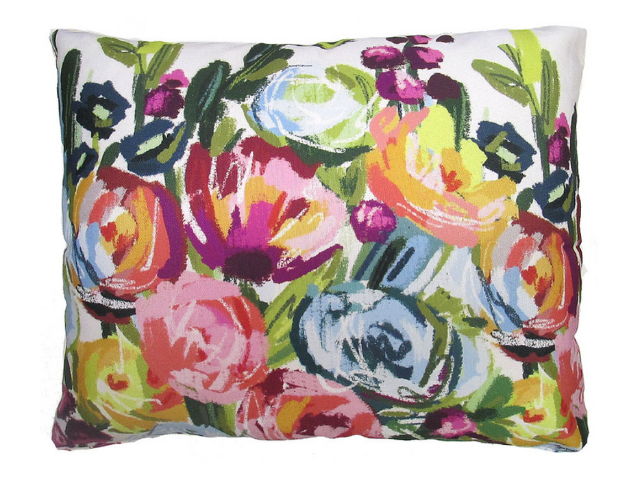 Floral Pillow - Rectangle