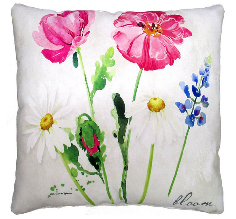 Floral Spring 2 Pillow - Square