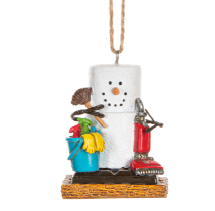 S'mores House Cleaner Ornament