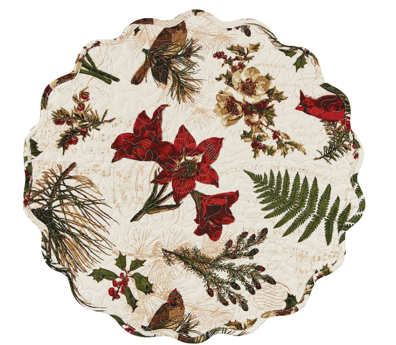 Nature Sings  Round Placemat - Set of 4