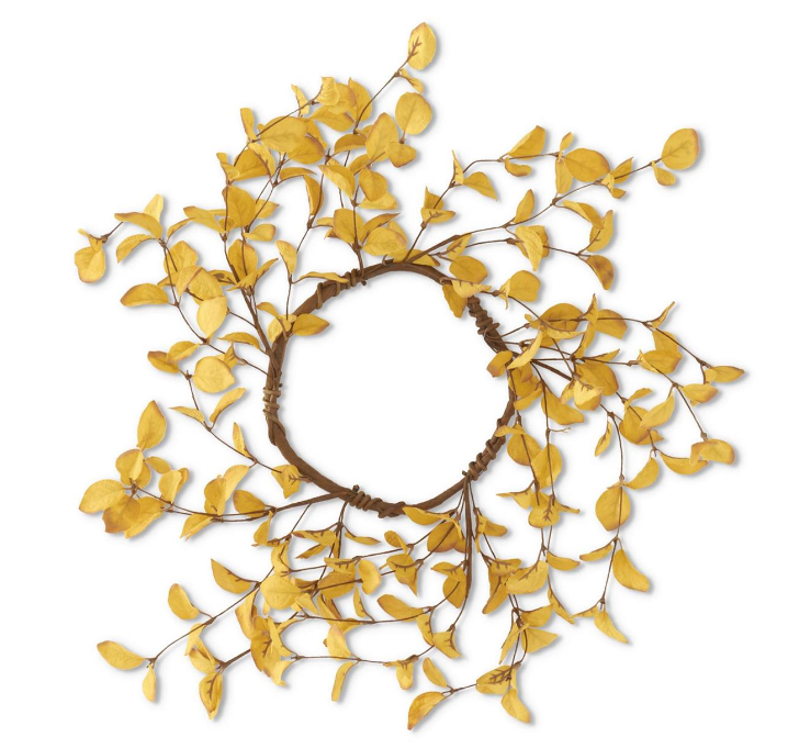 Eucalyptus Candle Ring/Wreath - 3 Colors