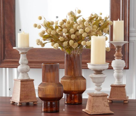 CREAM BILLY BUTTON SPRAY- 30"