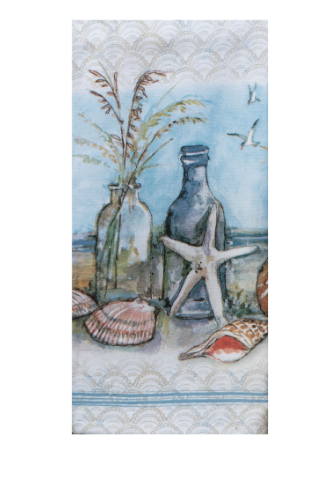 Coastal Sanctuary Still Life Dual Purpose Towel
