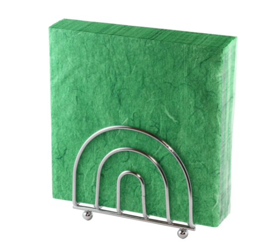 Upright Arch Napkin Caddy - Chrome