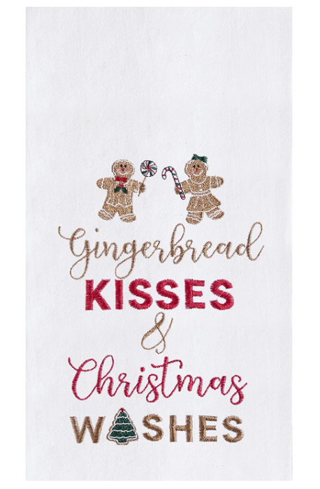 Gingerbread Kisses Towel