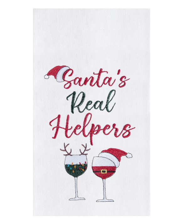 Santa's Real Helpers Towel