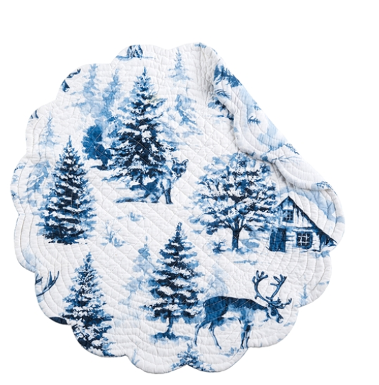 Frasier Round Placemat- Set of 6