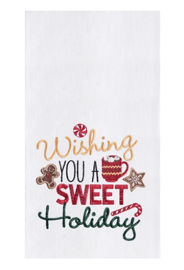 Wishing A Sweet Holiday Towel